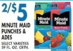 Compare Foods Minute Maid Punches & Ades offer