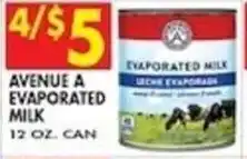 Compare Foods Avenue A Evaporated Milk offer