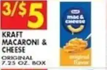 Compare Foods Kraft macaroni & cheese offer