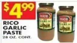 Compare Foods Rico garlic paste offer
