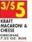 Compare Foods Kraft macaroni & cheese offer
