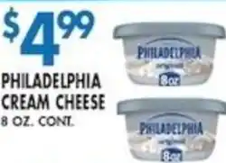 Compare Foods Philadelphia cream cheese offer