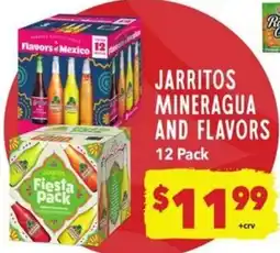 Vallarta Supermarkets Jarritos Mineraigua and Flavors offer