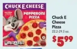 Vallarta Supermarkets Chuck E Cheese Pepperoni Pizza offer