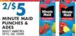 Compare Foods Minute Maid Punches & Ades offer