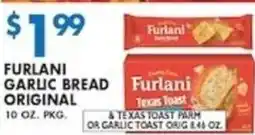 Compare Foods Furlani garlic bread original offer