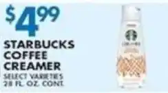 Compare Foods Starbucks coffee creamer offer
