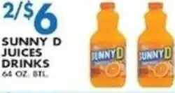 Compare Foods Sunny D Juices Drinks offer