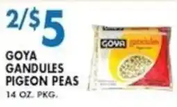 Compare Foods Goya gandules pigeon peas offer