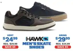 Big 5 Tony hawk men's skate shoes offer