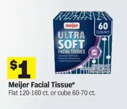 Meijer Meijer Facial Tissue offer