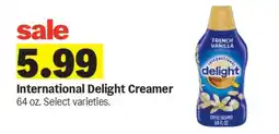 Meijer International Delight Creamer offer