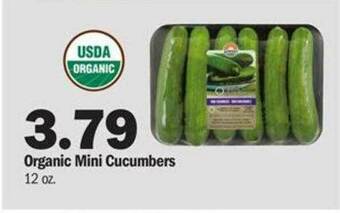 Meijer Organic Mini Cucumbers offer