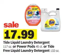 Meijer Tide Liquid Laundry Detergent offer