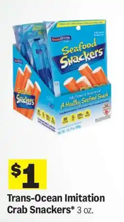 Meijer Trans-Ocean Imitation Crab Snackers offer