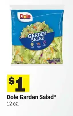Meijer Dole Garden Salad offer