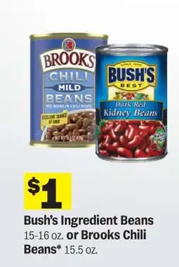 Meijer Bush’s Ingredient Beans or Brooks Chili Beans offer