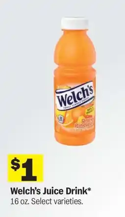 Meijer Welch’s Juice Drink offer