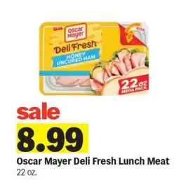Meijer Oscar Mayer Deli Fresh Lunch Meat offer