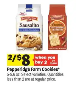 Meijer Pepperidge Farm Cookies offer