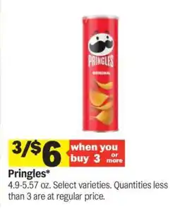 Meijer Pringles offer