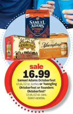 Meijer Samuel Adams Octoberfest offer