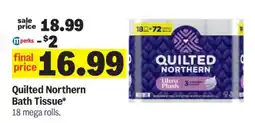 Meijer Quilted Northern Bath Tissue offer