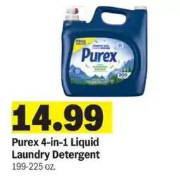 Meijer Purex 4-in-1 Liquid Laundry Detergent offer