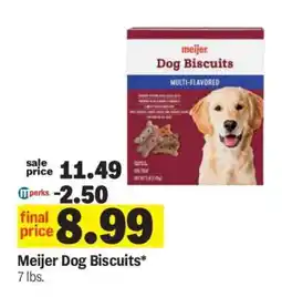 Meijer Meijer Dog Biscuits offer