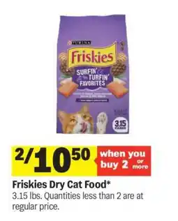 Meijer Friskies Dry Cat Food offer