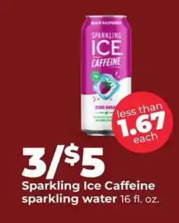 Hy-Vee Sparkling Ice + Caffeine offer