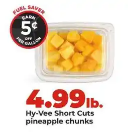 Hy-Vee Hy-Vee Short Cuts pineapple chunks offer