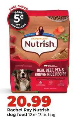 Hy-Vee Rachel Ray Nutrish Dog Food offer