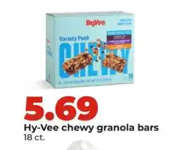 Hy-Vee Hy-Vee Chewy Granola Bars offer