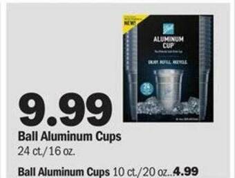 Meijer Ball Aluminum Cups Ball Aluminum Cups offer