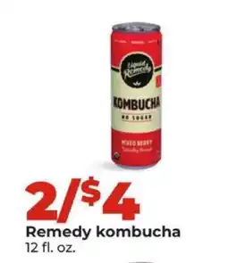 Hy-Vee REMEDY KOMBUCHA offer