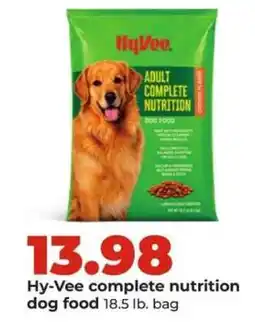 Hy-Vee Hy-Vee complete nutrition dog food offer