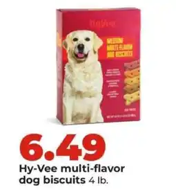Hy-Vee Hy-Vee multi-flavor dog biscuits offer