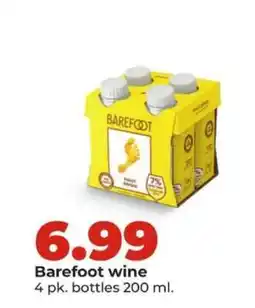 Hy-Vee Barefoot Wine offer