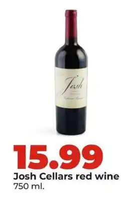 Hy-Vee Josh Cellars red wine offer