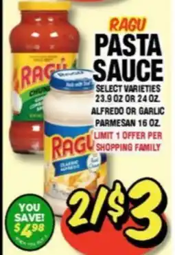 Western Beef RAGU PASTA SAUCE offer
