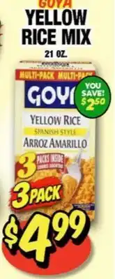 Western Beef GOYA YELLOW RICE MIX offer