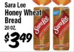 Western Beef Sara Lee Honey Wheat Bread offer