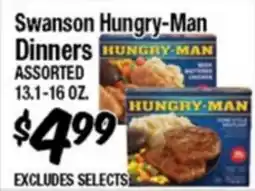 Western Beef Swanson Hungry-Man Dinners offer