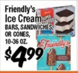 Western Beef Friendly's Ice Cream BARS, SANDWICHES, OR CONES offer