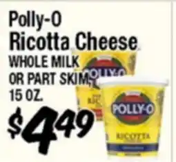Western Beef Polly-O Ricotta Cheese offer