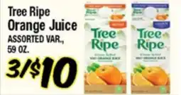 Western Beef Tree Ripe Orange Juice offer