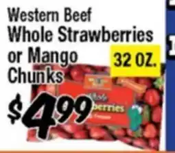 Western Beef Western Beef Whole Strawberries or Mango Chunks offer