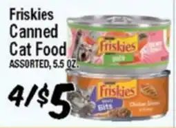 Western Beef Friskies Canned Cat Food offer