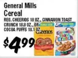 Western Beef General Mills Cereal offer